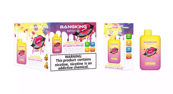 Peach mango / Strawberry mango